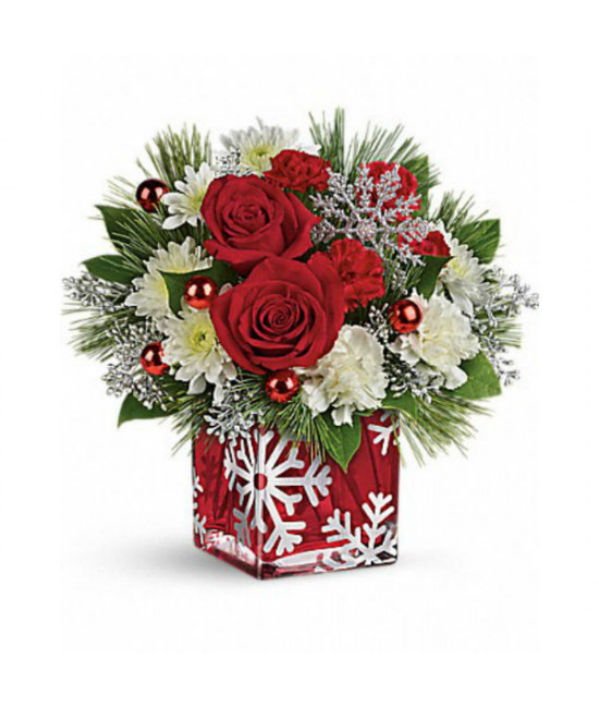 Le bouquet argenté de Teleflora